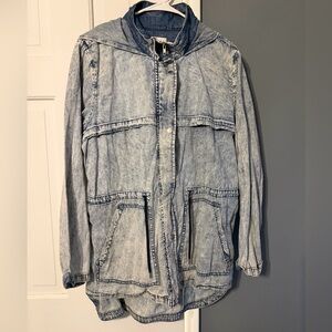 Forever 21 Blue Contemporary Jacket